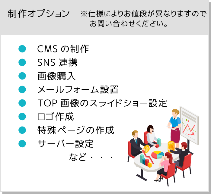 制作オプション